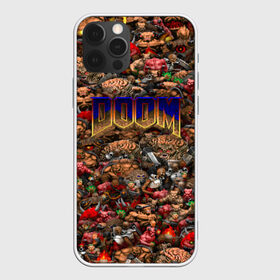 Чехол для iPhone 12 Pro Max с принтом Doom Все монстры (pixel art) в Санкт-Петербурге, Силикон |  | 