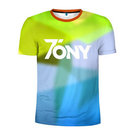Мужская футболка 3D спортивная с принтом TonyCreative 9 в Санкт-Петербурге, 100% полиэстер с улучшенными характеристиками | приталенный силуэт, круглая горловина, широкие плечи, сужается к линии бедра | minecraft | teamcrtv | tony | tony creative | tonycreative | yotube | блоггер | блогер | майнкрафт | тони | тони креатив | ютуб | ютьюб