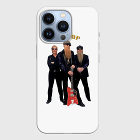 Чехол для iPhone 13 Pro с принтом ZZ TOP в Санкт-Петербурге,  |  | Тематика изображения на принте: blues | rock | zz top | блюз | зизи топ | музыка | рок