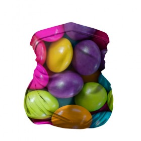 Бандана-труба 3D с принтом Конфетки в Санкт-Петербурге, 100% полиэстер, ткань с особыми свойствами — Activecool | плотность 150‒180 г/м2; хорошо тянется, но сохраняет форму | вкуснотища | вкусняшки | глазурь | жевачка | карамель | карамельки | конфетки | конфеты | леденец | мармеладки | сахар | сладости