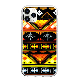 Чехол для iPhone 11 Pro матовый с принтом Element ethnic в Санкт-Петербурге, Силикон |  | орнамент | полосы | этно