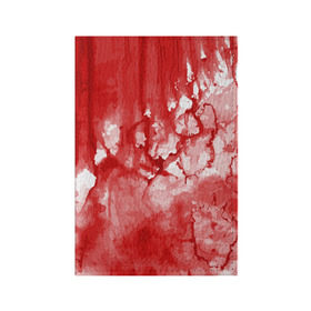 Обложка для паспорта матовая кожа с принтом Кровь в Санкт-Петербурге, натуральная матовая кожа | размер 19,3 х 13,7 см; прозрачные пластиковые крепления | брызги | капли | кровь | ужас | хэллоуин