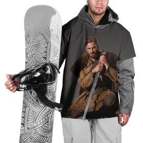 Накидка на куртку 3D с принтом Викинги в Санкт-Петербурге, 100% полиэстер |  | Тематика изображения на принте: викинги