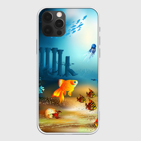 Чехол для iPhone 12 Pro Max с принтом Золотая рыбка в Санкт-Петербурге, Силикон |  | вода | водоросли | море | подводный мир | природа | рыба | рыбка | туризм