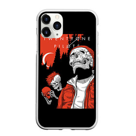 Чехол для iPhone 11 Pro матовый с принтом Twenty one pilots в Санкт-Петербурге, Силикон |  | rock | t.o.p. | top | twenty one pilots | рок