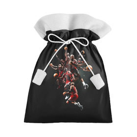 Подарочный 3D мешок с принтом Michael Jordan в Санкт-Петербурге, 100% полиэстер | Размер: 29*39 см | chicago bulls | michael jeffrey jordan | nba. | баскетбол | баскетболист | вашингтон уизардс | майкл джордан | нба | чикаго | чикаго буллз