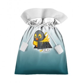 Подарочный 3D мешок с принтом Sneaky Beaky Like в Санкт-Петербурге, 100% полиэстер | Размер: 29*39 см | Тематика изображения на принте: community stickers | counter strike | cs | cs go | тише воды