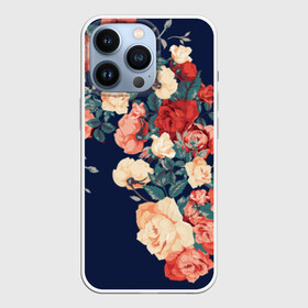 Чехол для iPhone 13 Pro с принтом Fashion flowers в Санкт-Петербурге,  |  | Тематика изображения на принте: fashion | flower | мода | фэшн | цветы