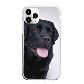 Чехол для iPhone 11 Pro матовый с принтом Черный лабрадор в Санкт-Петербурге, Силикон |  | большая | золотистый | лабрадор | лабрадоры | палевый | песик | ретривер | собака | собаки