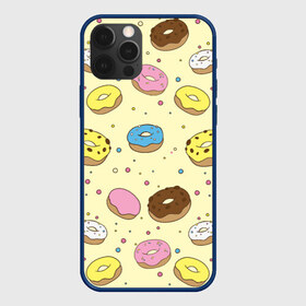 Чехол для iPhone 12 Pro Max с принтом Сладкие пончики в Санкт-Петербурге, Силикон |  | Тематика изображения на принте: булочки | гомер симпсон | еда | пончики | сладости