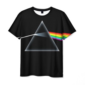 Мужская футболка 3D с принтом Pink floyd в Санкт-Петербурге, 100% полиэфир | прямой крой, круглый вырез горловины, длина до линии бедер | Тематика изображения на принте: пинк | флойд