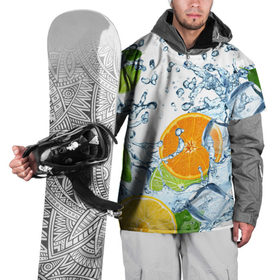 Накидка на куртку 3D с принтом Мульти фрукт в Санкт-Петербурге, 100% полиэстер |  | Тематика изображения на принте: вода | еда | зима | искусство | лайм | лимон | листья | новинки | природа | солнце | фрукты