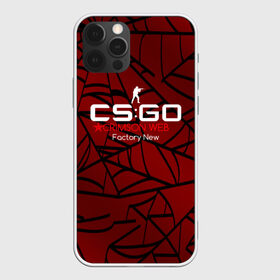 Чехол для iPhone 12 Pro Max с принтом cs:go - Crimson Web Style Factory New (Кровавая паутина | Прям с завода) в Санкт-Петербурге, Силикон |  | blood | crimson | cs | csgo | web | го | кровь | кс | паутина