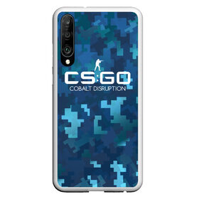 Чехол для Honor P30 с принтом cs:go - Cobalt Disruption (Ржавый кобальт) в Санкт-Петербурге, Силикон | Область печати: задняя сторона чехла, без боковых панелей | cobalt | cs | csgo | desert | disruption | eagle | го | кобальт | кс | ржавый