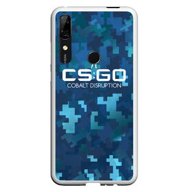 Чехол для Honor P Smart Z с принтом cs:go - Cobalt Disruption (Ржавый кобальт) в Санкт-Петербурге, Силикон | Область печати: задняя сторона чехла, без боковых панелей | cobalt | cs | csgo | desert | disruption | eagle | го | кобальт | кс | ржавый