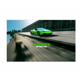 Бумага для упаковки 3D с принтом Lamborghini в Санкт-Петербурге, пластик и полированная сталь | круглая форма, металлическое крепление в виде кольца | car | green | huracan | lamborghini | novitec | speed | spyder | supercar | torado | авто | автомобиль | машина