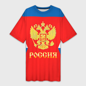 Платье-футболка 3D с принтом Форма № 88 VASILEVSKIY в Санкт-Петербурге,  |  | 88 vasilevskiy | world cup hockey | валилевский андрей | клюшка | кубок мира | россия | сборная россии | хоккейная форма | шайба