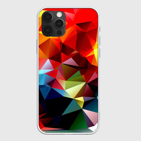 Чехол для iPhone 12 Pro Max с принтом Polygon в Санкт-Петербурге, Силикон |  | геометрия | полигоны | разноцветный | яркий