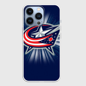 Чехол для iPhone 13 Pro с принтом Хоккей 9 в Санкт-Петербурге,  |  | columbus | nhl | stanley cup |  columbus blue jackets | бобровский | коламбус | коламбус блю джекетс | кубок стенли | кубок стэнли | нхл | хоккей | хоккейный клуб