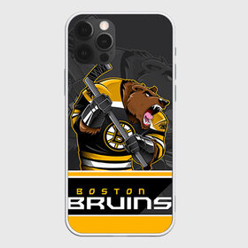 Чехол для iPhone 12 Pro Max с принтом Boston Bruins в Санкт-Петербурге, Силикон |  | Тематика изображения на принте: boston bruins | nhl | stanley cup | бостон | бостон брюинз | брюинз | брюинс | кубок стенли | кубок стэнли | нхл | хоккей | хоккейный клуб | худобин