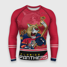 Мужской рашгард 3D с принтом Florida Panthers в Санкт-Петербурге,  |  | florida panthers | nhl | stanley cup | кубок стенли | кубок стэнли | нхл | флорида пантерз | флорида пантеры | хоккей | хоккейный клуб