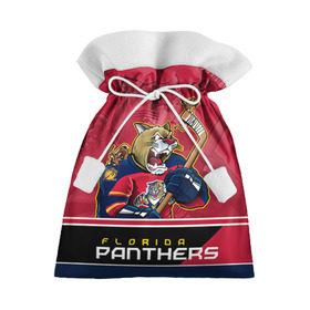 Подарочный 3D мешок с принтом Florida Panthers в Санкт-Петербурге, 100% полиэстер | Размер: 29*39 см | florida panthers | nhl | stanley cup | кубок стенли | кубок стэнли | нхл | флорида пантерз | флорида пантеры | хоккей | хоккейный клуб