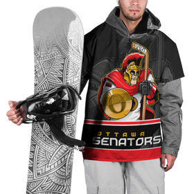 Накидка на куртку 3D с принтом Ottawa Senators в Санкт-Петербурге, 100% полиэстер |  | nhl | ottawa senators | stanley cup | кубок стенли | кубок стэнли | нхл | оттава сенаторз | сенаторс | хоккей | хоккейный клуб
