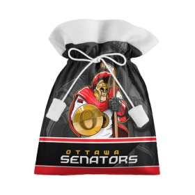 Подарочный 3D мешок с принтом Ottawa Senators в Санкт-Петербурге, 100% полиэстер | Размер: 29*39 см | Тематика изображения на принте: nhl | ottawa senators | stanley cup | кубок стенли | кубок стэнли | нхл | оттава сенаторз | сенаторс | хоккей | хоккейный клуб