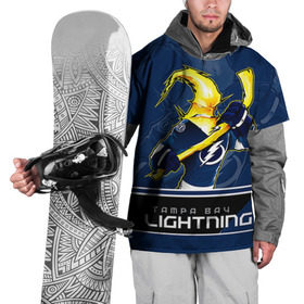Накидка на куртку 3D с принтом Bay Lightning в Санкт-Петербурге, 100% полиэстер |  | nhl | stanley cup | tampa bay lightning | ампа бэй лайтнинг | василевский | кубок стенли | кубок стэнли | кучеров | наместников | нестеров | нхл | тампа бэй | хоккей | хоккейный клуб