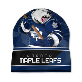 Шапка 3D с принтом Toronto Maple Leafs в Санкт-Петербурге, 100% полиэстер | универсальный размер, печать по всей поверхности изделия | nhl | stanley cup | toronto maple leafs | валиев | кубок стенли | кубок стэнли | мэпл лифс | нхл | сошников | торонто | торонто мейпл лифс | хоккей | хоккейный клуб