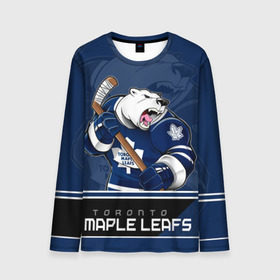 Мужской лонгслив 3D с принтом Toronto Maple Leafs в Санкт-Петербурге, 100% полиэстер | длинные рукава, круглый вырез горловины, полуприлегающий силуэт | nhl | stanley cup | toronto maple leafs | валиев | кубок стенли | кубок стэнли | мэпл лифс | нхл | сошников | торонто | торонто мейпл лифс | хоккей | хоккейный клуб