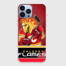 Чехол для iPhone 13 Pro Max с принтом Calgary Flames в Санкт-Петербурге,  |  | calgary flames | nhl | stanley cup | калгари флэймз | кубок стенли | кубок стэнли | нхл | флэймс | хоккей | хоккейный клуб