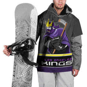 Накидка на куртку 3D с принтом Los Angeles Kings в Санкт-Петербурге, 100% полиэстер |  | Тематика изображения на принте: los angeles kings | nhl | stanley cup | кубок стенли | кубок стэнли | лос анджелес кингз | лос анжелес короли | нхл | хоккей | хоккейный клуб