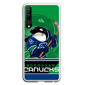 Чехол для Honor P30 с принтом Vancouver Canucks в Санкт-Петербурге, Силикон | Область печати: задняя сторона чехла, без боковых панелей | nhl | stanley cup | vancouver canucks | ванкувер | ванкувер кэнакс | кубок стенли | кубок стэнли | нхл | трямкин | хоккей | хоккейный клуб