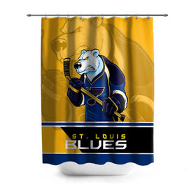 Штора 3D для ванной с принтом St. Louis Blues в Санкт-Петербурге, 100% полиэстер | плотность материала — 100 г/м2. Стандартный размер — 146 см х 180 см. По верхнему краю — пластиковые люверсы для креплений. В комплекте 10 пластиковых колец | nhl | st. louis blues | stanley cup | йори | кубок стенли | кубок стэнли | лехтеря | луис блюз | нхл | сент луис | сент луис блюз | тарасенко | хоккей | хоккейный клуб