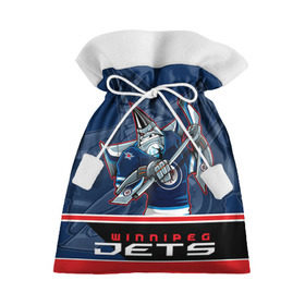 Подарочный 3D мешок с принтом Winnipeg Jets в Санкт-Петербурге, 100% полиэстер | Размер: 29*39 см | nhl | stanley cup | winnipeg jets | бурмистров | винипег | виннипег джетс | кубок стенли | кубок стэнли | нхл | хоккей | хоккейный клуб