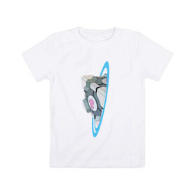 Детская футболка хлопок с принтом Портал в Санкт-Петербурге, 100% хлопок | круглый вырез горловины, полуприлегающий силуэт, длина до линии бедер | portal | портал