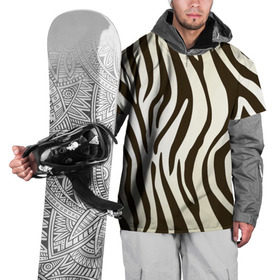 Накидка на куртку 3D с принтом Шкура зебры в Санкт-Петербурге, 100% полиэстер |  | африка | животные | звери | зебра | фауна