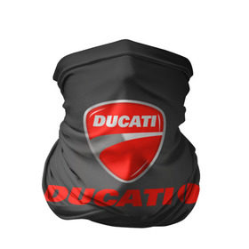 Бандана-труба 3D с принтом Ducati 3 в Санкт-Петербурге, 100% полиэстер, ткань с особыми свойствами — Activecool | плотность 150‒180 г/м2; хорошо тянется, но сохраняет форму | ducati | moto | дукати | мото | мотоцикл | мотоциклы