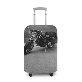 Чехол для чемодана 3D с принтом Ducati 1 в Санкт-Петербурге, 86% полиэфир, 14% спандекс | двустороннее нанесение принта, прорези для ручек и колес | ducati | moto | дукати | мото | мотоцикл | мотоциклы