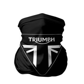 Бандана-труба 3D с принтом Triumph 4 в Санкт-Петербурге, 100% полиэстер, ткань с особыми свойствами — Activecool | плотность 150‒180 г/м2; хорошо тянется, но сохраняет форму | Тематика изображения на принте: moto | triumph | мотоцикл | мотоциклы | триумф