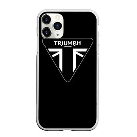 Чехол для iPhone 11 Pro матовый с принтом Triumph 4 в Санкт-Петербурге, Силикон |  | Тематика изображения на принте: moto | triumph | мотоцикл | мотоциклы | триумф