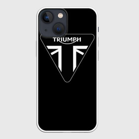 Чехол для iPhone 13 mini с принтом Triumph 4 в Санкт-Петербурге,  |  | Тематика изображения на принте: moto | triumph | мотоцикл | мотоциклы | триумф