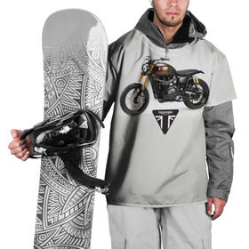 Накидка на куртку 3D с принтом Triumph 3 в Санкт-Петербурге, 100% полиэстер |  | Тематика изображения на принте: 