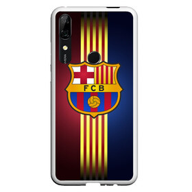 Чехол для Honor P Smart Z с принтом Barcelona FC в Санкт-Петербурге, Силикон | Область печати: задняя сторона чехла, без боковых панелей | барса | барселона | испания | клуб | фк | футбол | футбольный