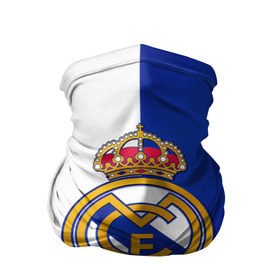 Бандана-труба 3D с принтом Real Madrid в Санкт-Петербурге, 100% полиэстер, ткань с особыми свойствами — Activecool | плотность 150‒180 г/м2; хорошо тянется, но сохраняет форму | football | испания | клуб | мадрид | реал | фк | футбольный