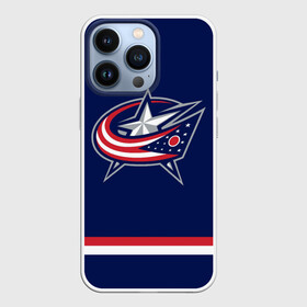 Чехол для iPhone 13 Pro с принтом Columbus Blue Jackets в Санкт-Петербурге,  |  | columbus blue jackets | hockey | nhl | нхл | хоккей