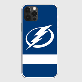 Чехол для iPhone 12 Pro Max с принтом Tampa Bay Lightning в Санкт-Петербурге, Силикон |  | hockey | nhl | tampa bay lightning | нхл | хоккей