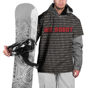 Накидка на куртку 3D с принтом Mr Robot в Санкт-Петербурге, 100% полиэстер |  | Тематика изображения на принте: mister | мистер | робот