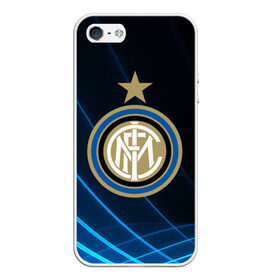 Чехол для iPhone 5/5S матовый с принтом Inter Milan в Санкт-Петербурге, Силикон | Область печати: задняя сторона чехла, без боковых панелей | inter | milan | интер | италия | милан | футбол | футболист